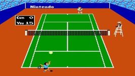 une photo d'Ã©cran de Tennis sur Nintendo Nes